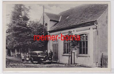 84209 Ak Grebs (Großwusterwitz Land) Gasthof von Fritz Schulze um 1940