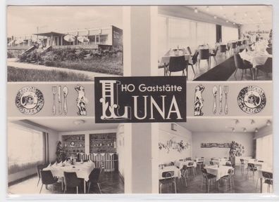 89992 Ak Lübbenau Neustadt HO Gaststätte 'Luna' Strasse der Einheit 1966