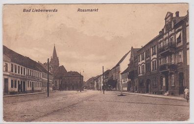 99936 Ak Bad Liebenwerda Rossmarkt 1913