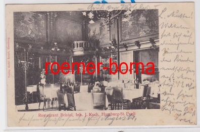 86372 Ak Hamburg St. Pauli Restaurant Bristol Inh. J. Koch 1901