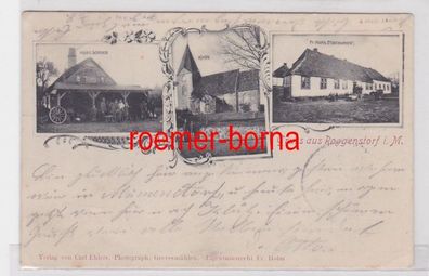 51895 Mehrbild Ak Gruß aus Roggenstorf Holms Schmiede usw. 1904