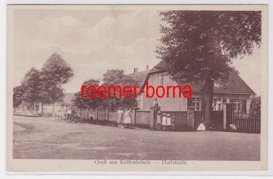 84086 Ak Gruß aus Keffenbrinck Dorfstrasse 1937