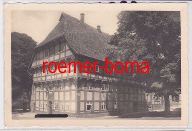 84805 Foto Ak Northeim Fachwerkhaus um 1930