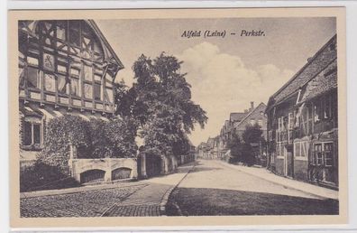 86998 AK Alfeld (Leine) - Perkstr., Straßenansicht um 1930