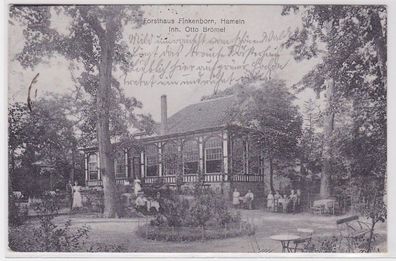 89125 AK Forsthaus Finkenborn, Hameln, Inhaber Otto Brömel 1919