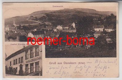 83385 Ak Gruß aus Densborn (Eifel) Gasthof Nikolaus Ewen 1914