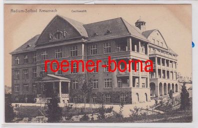 85056 Ak Radium-Solbad Kreuznach Cecilienstift 1917