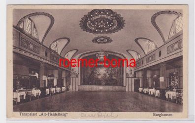 37814 Ak Burghausen bei Leipzig Tanzpalast 'Alt-Heidelberg' 1936