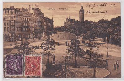 56818 Ak Leipzig Roßplatz 1922