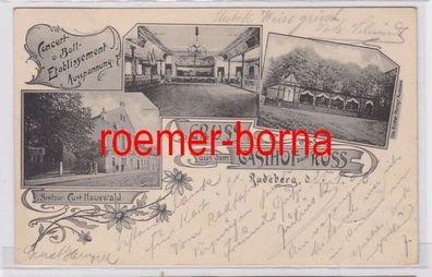 81454 Mehrbild Ak Gruss aus dem Gasthof zum Ross Radeberg 1903