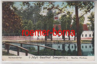 83603 Ak Taucha-Mockau Idyll-Gasthof Seegeritz 1929