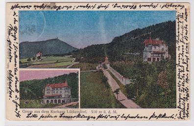 94071 Mehrbild Ak Gruß aus dem Kurhaus Lückendorf 1907