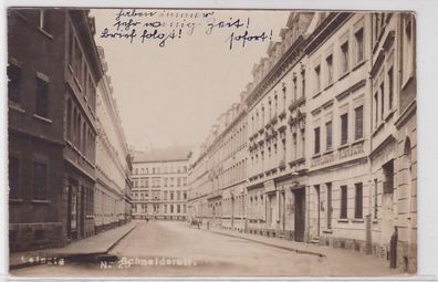 94223 Foto Ak Leipzig Schneiderstrasse 1930