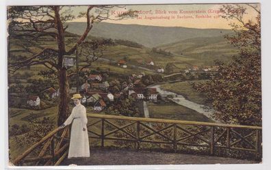 94855 Ak Kunnersdorf Blick vom Kunnerstein 1906