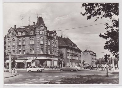 96927 Foto Ak Taucha Bez. Leipzig - Leipziger Straße um 1970