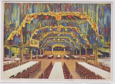 97404 Ak Festhalle und Keglerheim Annaberg um 1940
