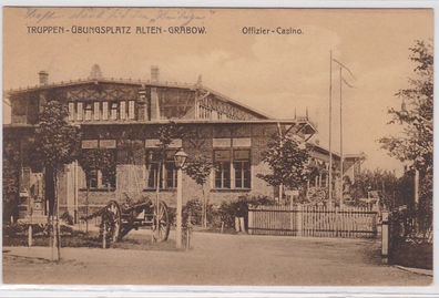 98128 Ak Truppenübungsplatz Alten Grabow Offizier Casino 1911