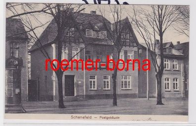 84704 Ak Schenefeld Postgebäude 1915