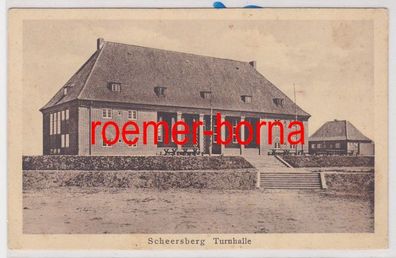 85536 Ak Scheersberg Turnhalle um 1925