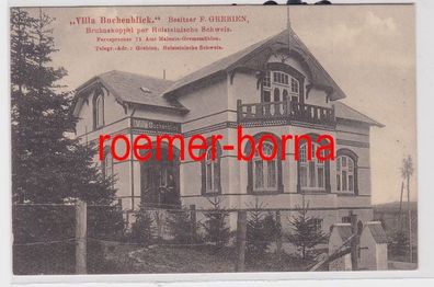 85896 Ak 'Villa Buchenblick' Bruhnskoppel per Holsteinische Schweiz 1909