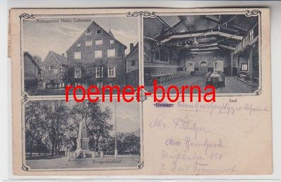 83612 Mehrbild Ak Boenen Restauration H. Lohmann und Kriegerdenkmal 1918