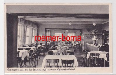 83889 Ak Hagen-Haspe Cefé-Restaurant 'Homberger Höh' Gesellschaftsraum 1942