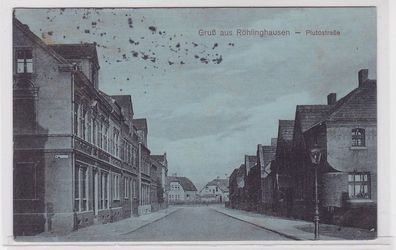 92336 Ak Gruß aus Röhlinghausen Plutostrasse 1916