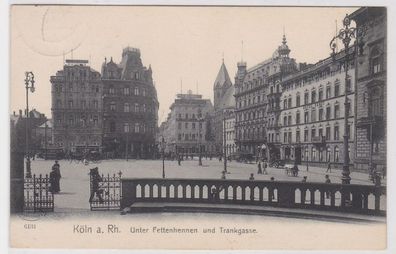 97536 Ak Köln am Rhein unter Fettenhennen und Trankgasse 1936