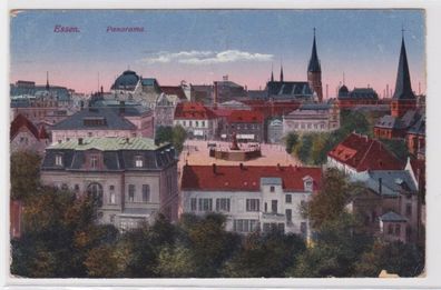 98181 Ak Essen Panorama 1925