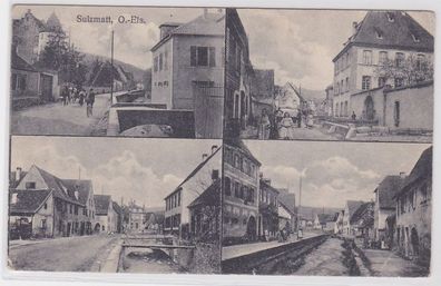 86554 Mehrbild Ak Sulzmatt Ober Elsass um 1920