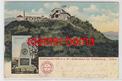 81531 Ak Kolbebaude Dittersbach bei Waldenburg in Schlesien 1911