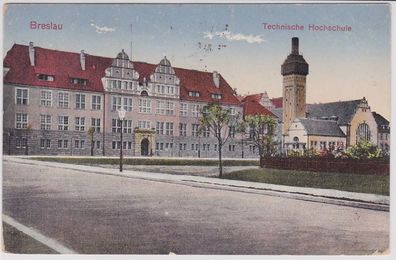 86837 Feldpost Ak Breslau technische Hochschule 1915