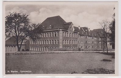 06528 Ak St. Wendel Gymnasium um 1930