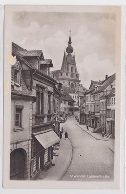 11460 Ak St. Wendel Luisenstrasse um 1930