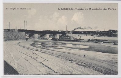 71042 Ak Leixões Portugal - Ponte do Caminho de Ferro 1914