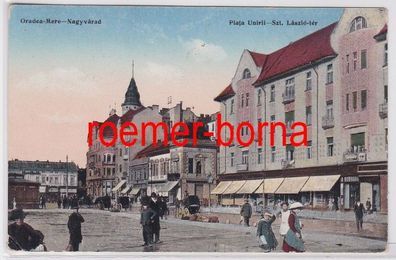 83222 Ak Oradea Mare Nagyvárad Rumänien Plaja Unirli Szt. Lászlo Ter um 1910