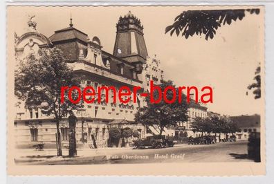 85276 Foto Ak Wels Oberdonau Hotel Greif um 1940
