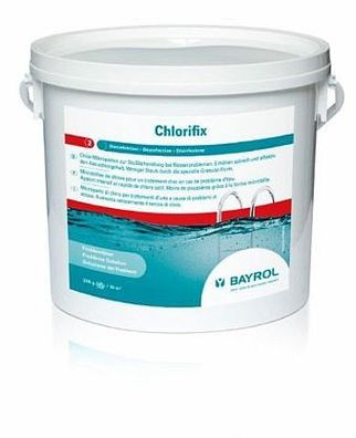 Bayrol Chlorifix 5 kg schnelllösliches Chlorgranulat Stoßchlorung Chlor Microper
