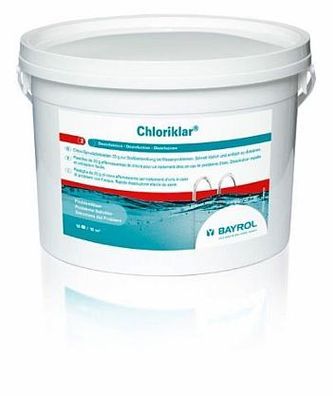 Bayrol Chloriklar 3 kg schnelllösliche Chlor Sprudeltabletten Stoßchlorung
