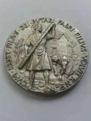 Vatikan Ppast Paul VI. Silber Kunstmedaille 44g 800er Silber Enzyklika Rerum Novarum