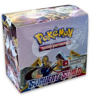 Pokemon Schwert & Schild Booster 36er Display sealed box Sammelkarten Trading