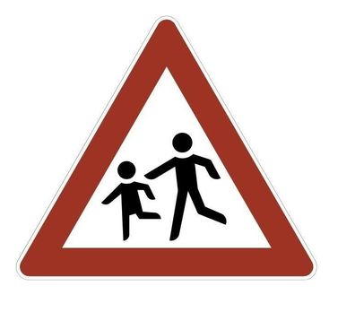 Aufkleber Verkehrszeichen "Verbot für Fahrzeuge aller Art" Schild Folie Ø5-30cm 