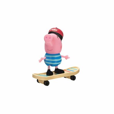Peppa Pig Spielset Schorsch auf großer Fahrt Spielfigur mit Zubehör PEP0544