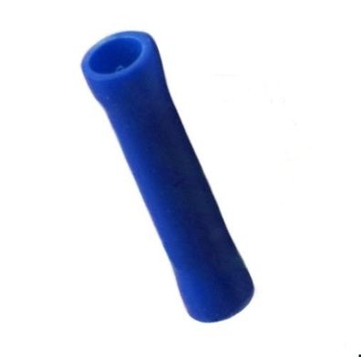 Stoßverbinder, blau, 1,5-2,5mm² isol. Nylon Quetschverbinder Kabelverbinder, 10St.
