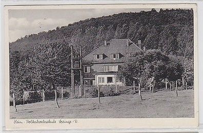 64939 Ak Springe Detmold Heim Volkshochschule 1954