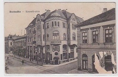 65379 Feldpost Ak Szabadka Ungarn Kossuth Utca 1917