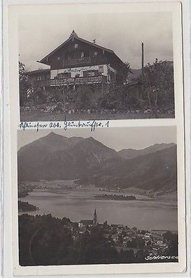 65396 Mehrbild Ak Schliersee mit Gasthof und Totalansicht 1938