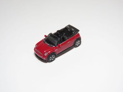 Welly 73105 - Mini Cooper S Cabrio - Rot - HO - 1:87