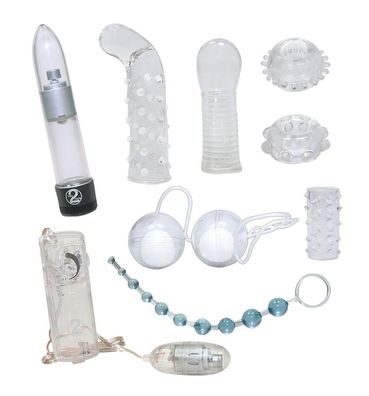 Dildo Set Crystal Clear Sextoy-Set Vibratoren Anal-Set Lovetoy Sexspielzeug Toys