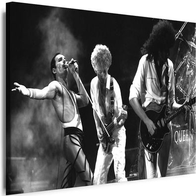 Myartstyle Bilder Queen - Freddie Mercury Musik Band Leinwandbilder Xxl Top